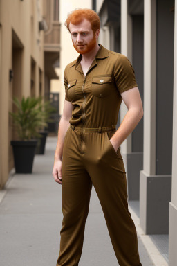 Lebanese adult male with  ginger hair