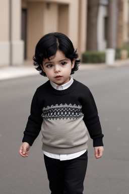 Portuguese infant boy with  black hair