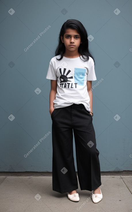 Guatemalan teenager boy with  black hair