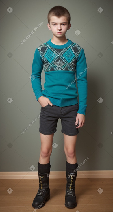 Ukrainian teenager boy 