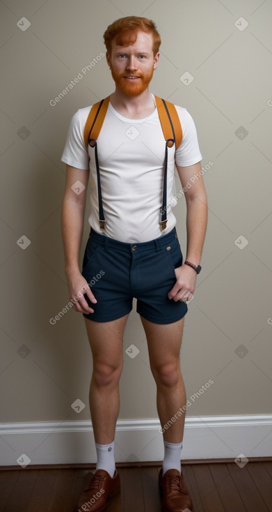 Venezuelan adult male with  ginger hair