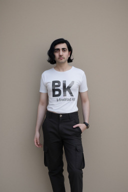 Azerbaijani adult non-binary with  black hair