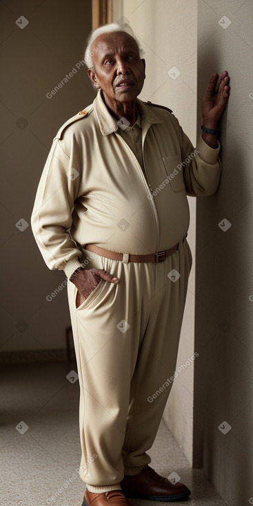 Somali elderly male with  ginger hair