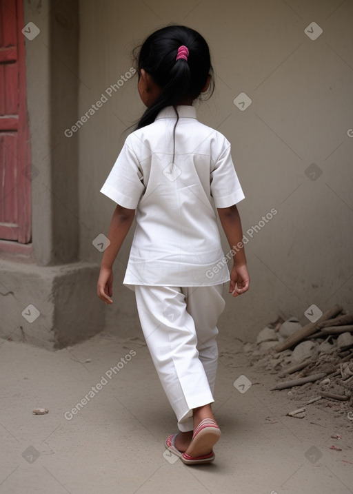 Nepalese child female 