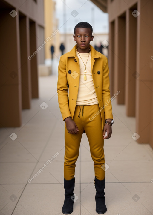 Senegalese teenager boy 