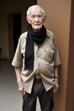 Elderly male with  ginger hair