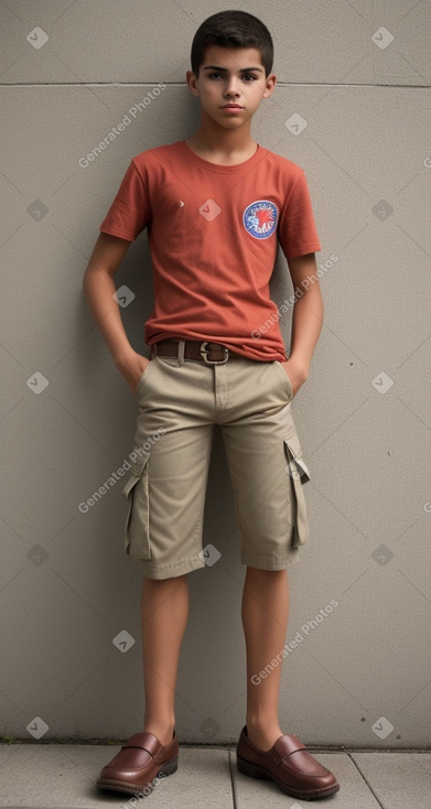 Costa rican teenager boy 