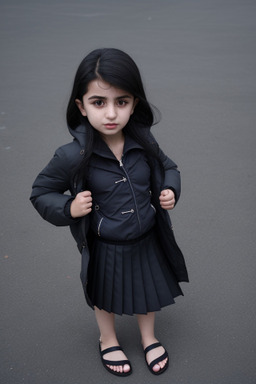 Azerbaijani child girl with  black hair