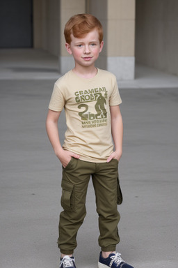 Child boy with  ginger hair