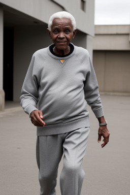 Tanzanian elderly male with  gray hair