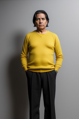 Bolivian middle-aged male with  black hair