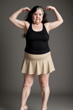 Dutch elderly female with  black hair