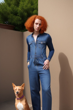 Moroccan adult non-binary with  ginger hair