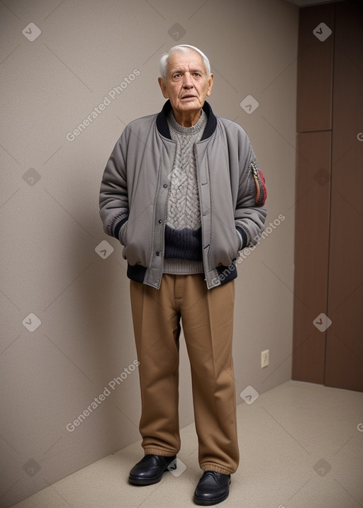 Paraguayan elderly male with  gray hair