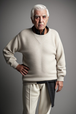 Tunisian elderly male with  white hair