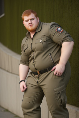 Croatian young adult male with  ginger hair