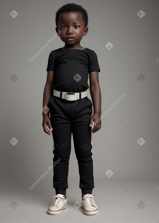 Togolese infant boy with  black hair