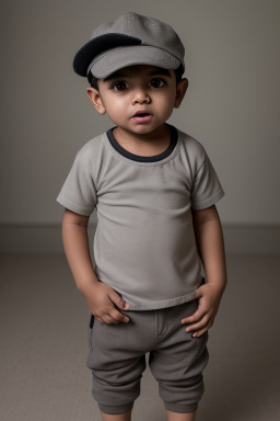 Venezuelan infant boy with  gray hair