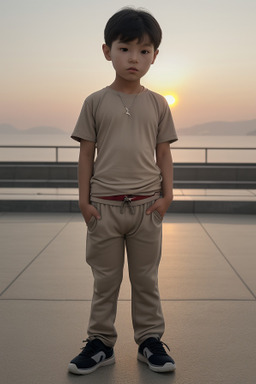 South korean child boy 