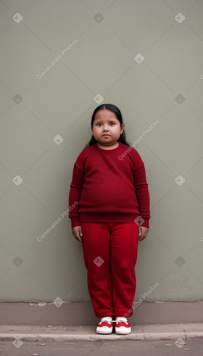 Bolivian child girl 