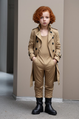 Tunisian child boy with  ginger hair