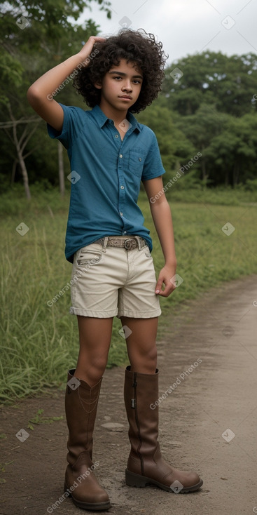 Nicaraguan teenager boy 