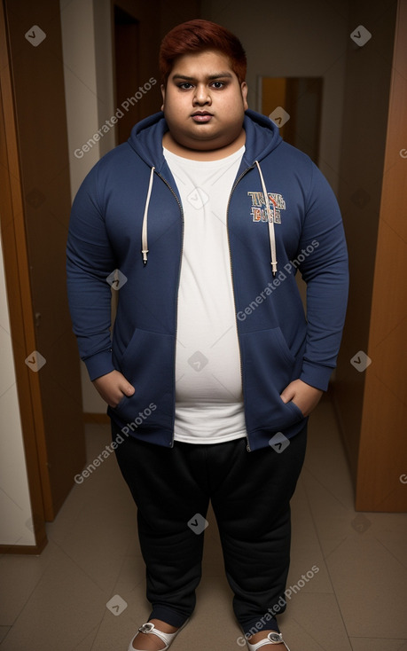 Bangladeshi young adult male with  ginger hair