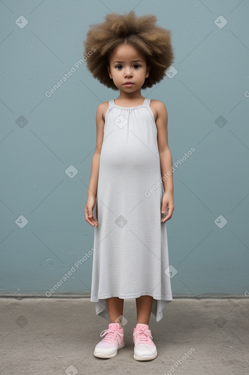 Colombian infant girl with  blonde hair