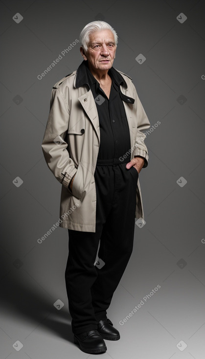 Uruguayan elderly male with  white hair