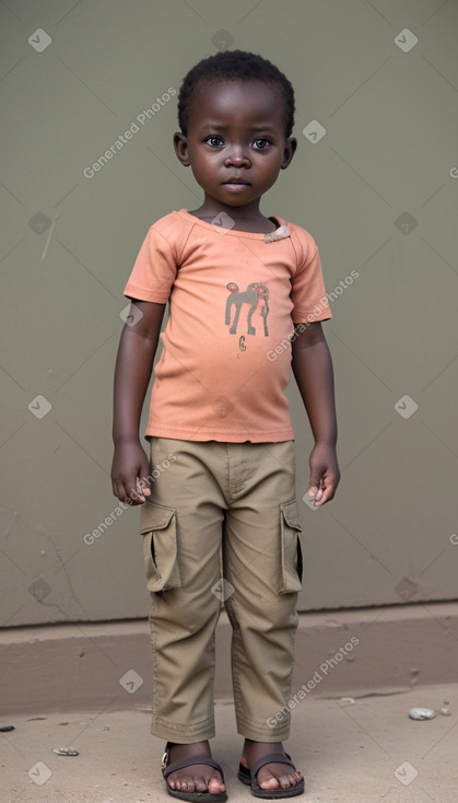 Zambian infant boy 