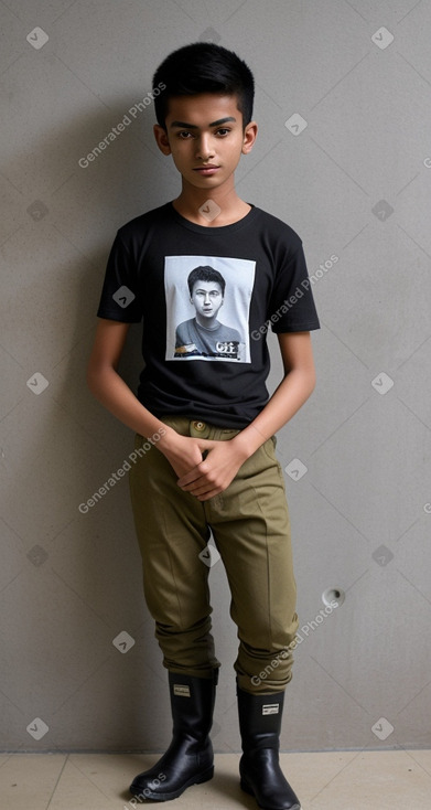 Nepalese teenager boy 