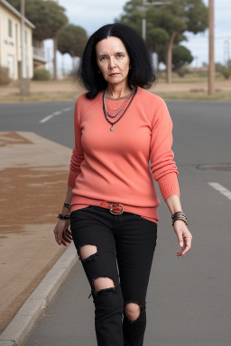 South african 45 years female with  black hair