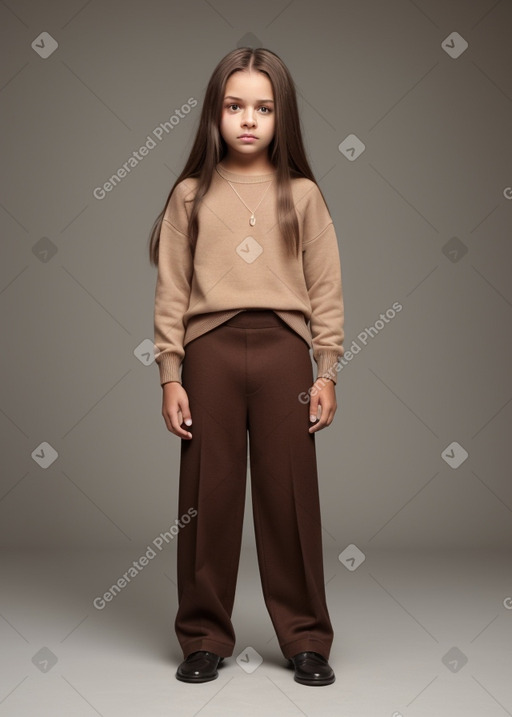 Child male with  brown hair