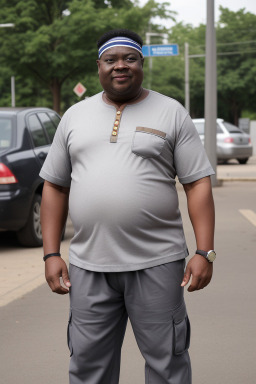 Togolese middle-aged male with  gray hair