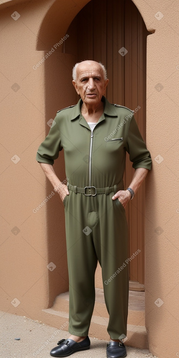 Jordanian elderly male with  ginger hair