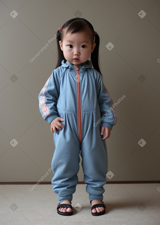 Mongolian infant girl 