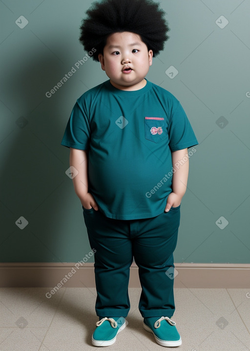 South korean child boy 