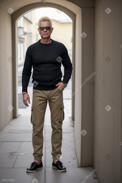 Czech 45 years male with  blonde hair