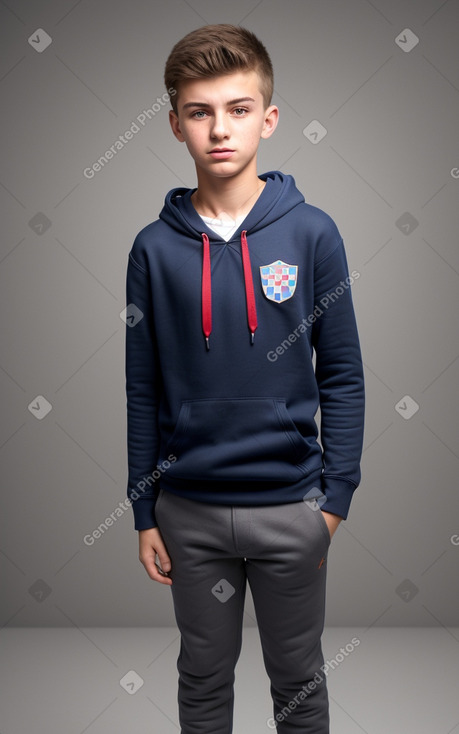 Croatian teenager boy 