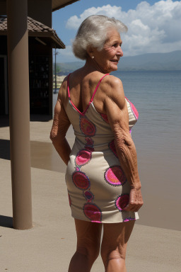 Costa rican elderly female 