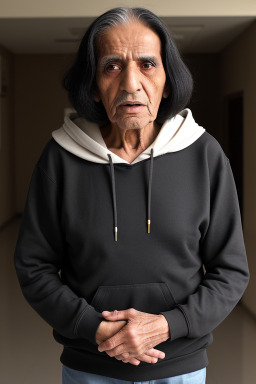 Kuwaiti elderly male with  black hair