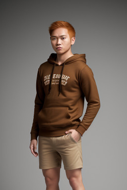 Filipino adult male with  ginger hair