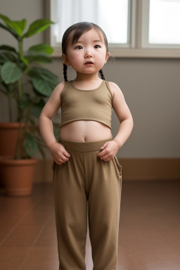 Mongolian infant girl 