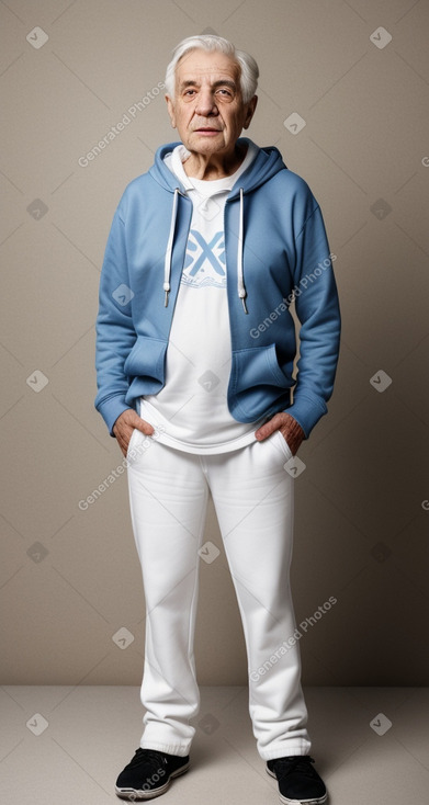 Greek elderly male with  white hair