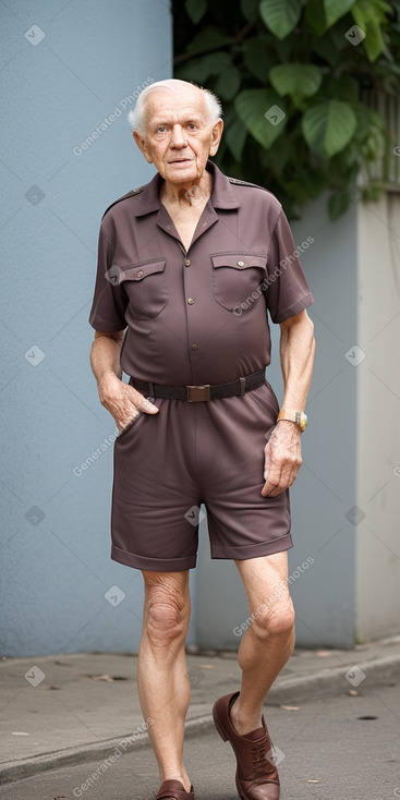 Nicaraguan elderly male with  ginger hair