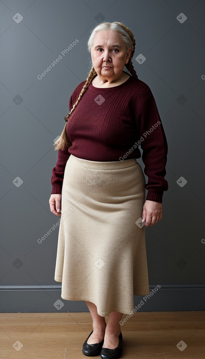 British elderly female 