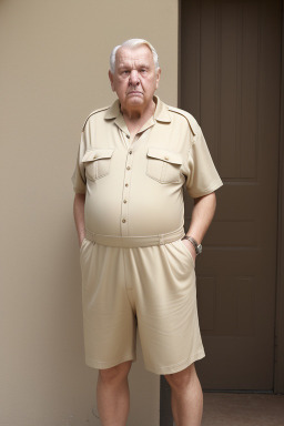 Macedonian elderly male with  blonde hair