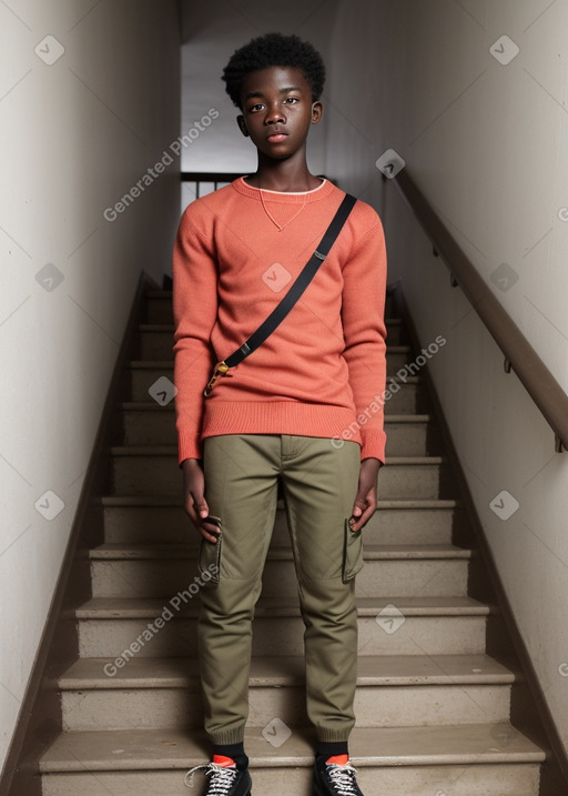 Ghanaian teenager boy 