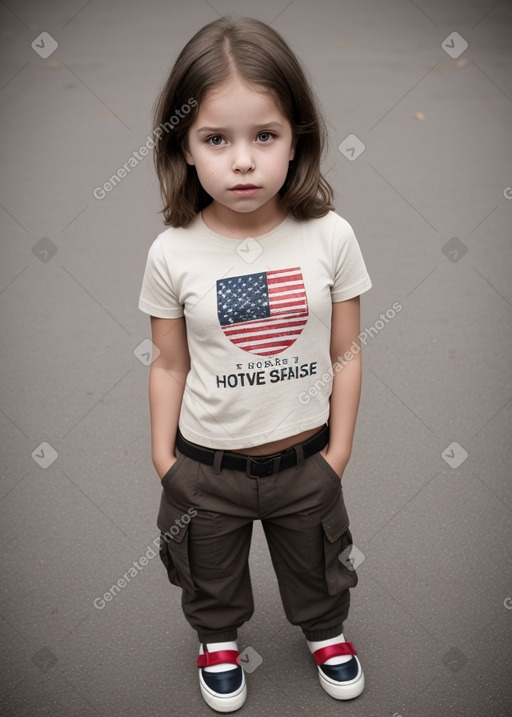 American child female 