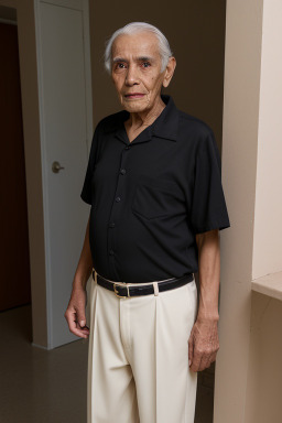 Colombian elderly male with  black hair